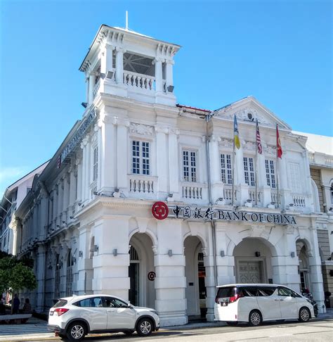 The Bank Of China Building Beach Street George Town Malaysia 1786