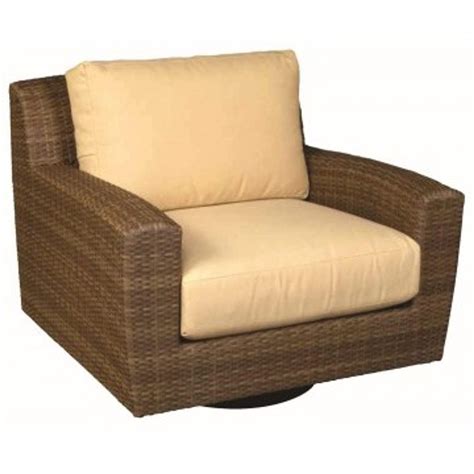 Wicker Swivel Lounge Chair Outdoor Patio Swivel Chair