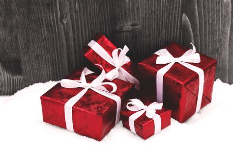 Christmas T Boxes Royalty Free Stock Photo