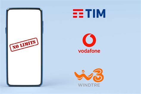 Sim Giga Illimitati Offerte Tim Vodafone Windtre 4g E 5g