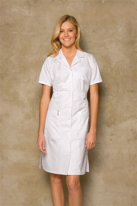 Dickies Medical Apparel Scrubs Dress Nurse Dress Uniform White