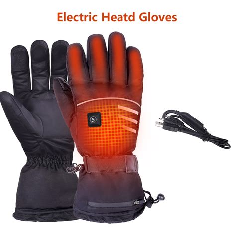 サイズ Heated Motorcycle Gloves Rechargeable Electric Heated Warm Gloves