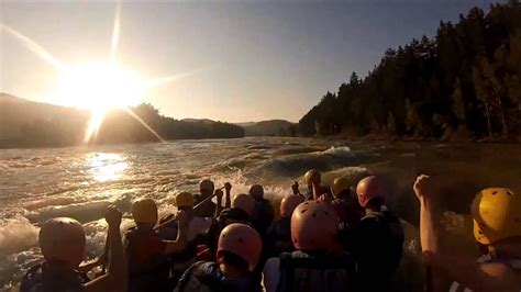 Rafting In Siberia Katun River 2013 Youtube