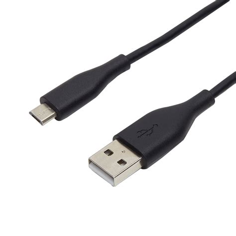 Onn Micro Usb Charging Cable 3 Black