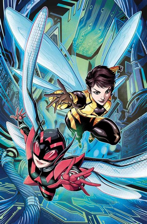 Wasps By Luciano Vecchio Marvel Wasp Marvel Comics Marvel Heroes