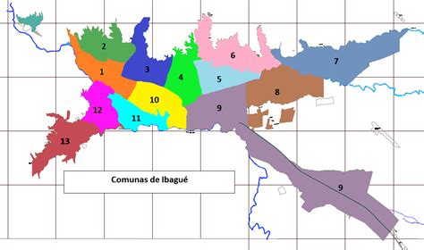 Mapa De Ibagué Mapa Físico Geográfico Político Turístico Y Temático