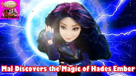 Mal Discovers The Magic Of Hades Ember Descendants 3 Dolls Are Here