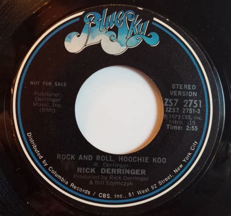 Rick Derringer Rock And Roll Hoochie Koo 1973 Vinyl Discogs