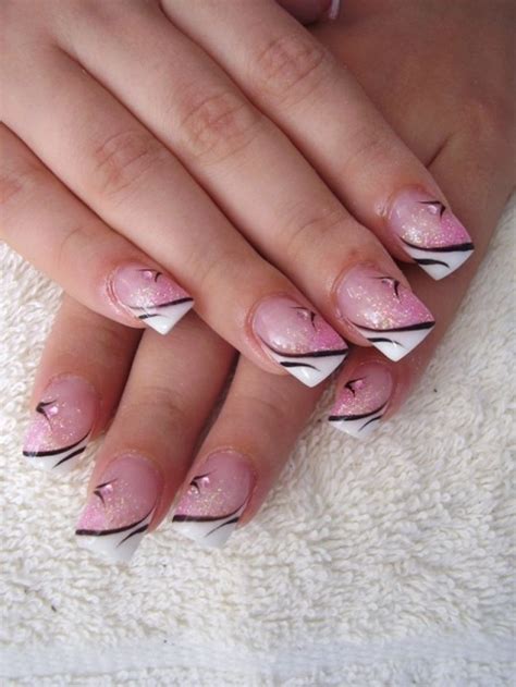 20 French Manicure Nail Art Ideas French Manicure Nails French Manicure Nail Designs Pink
