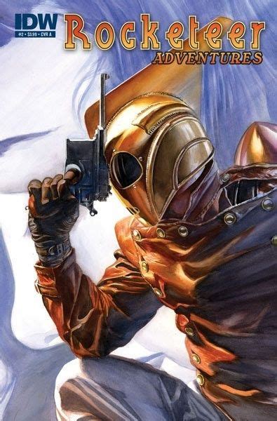 Rocketeer Comic Cover Alex Ross Comic Book Covers