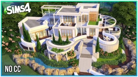 Most Luxurious Mansion No Cc Sims 4 Speed Build Kate Emerald Vrogue