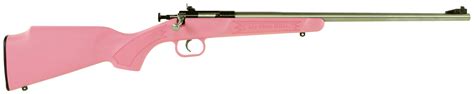 Crickett Ksa2221 Crickett 22 Lr 1 1613″ Ss Blued Pink Right Youth