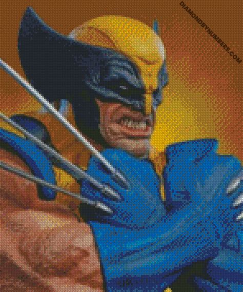 Wolverine Marvel Hero Member 5d Diamond Painting Diamondbynumbers
