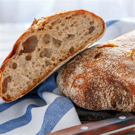 Easy Ciabatta Bread Homemade Crusty Bread Recipe