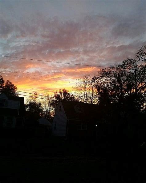 Early Mornings Sky Celestial Sunset