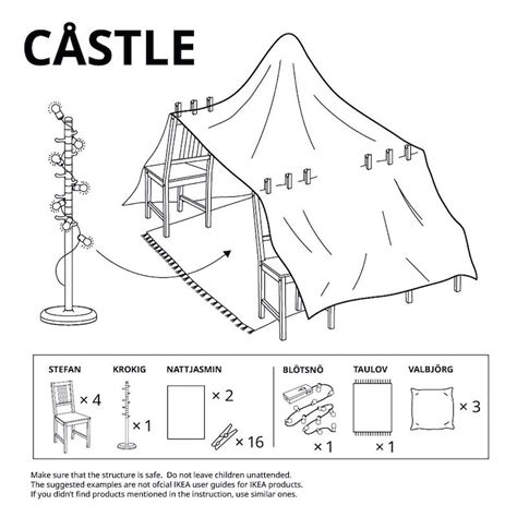 Ikea Released Instructions On How To Build The 6 Best Blanket Forts For