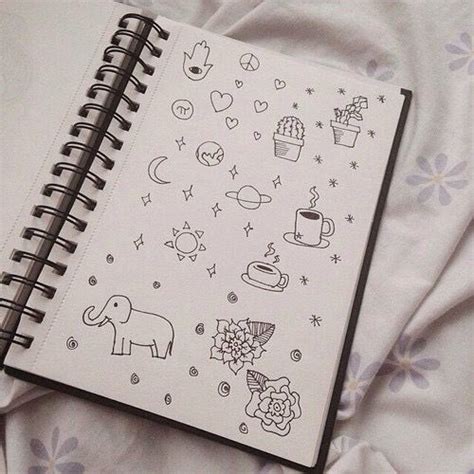 Cute Little Notebook Drawings Notebook Doodles Notebook Drawing Doodles