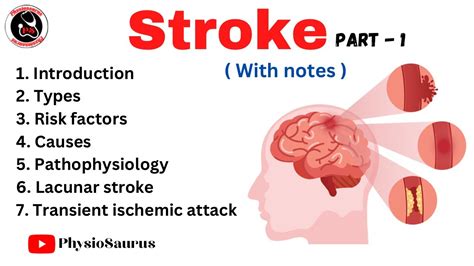 Stroke Types Causes Risk Factors Pathophysiology Lacunar And Transient Ischemic Stroke