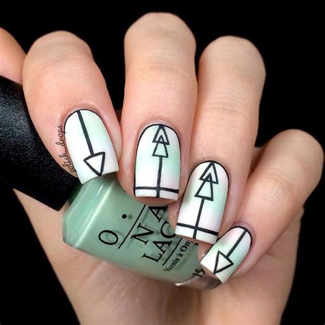 19 Geometric Manicures To Whip Your Nails Into Shape More