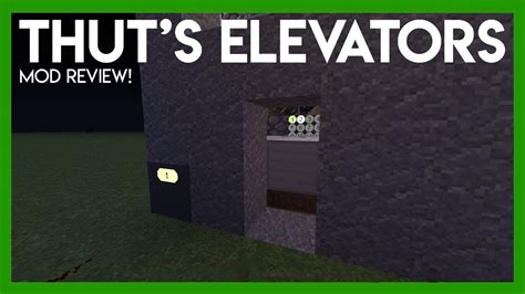 Minecraft Mod Review Thuts Elevators Realistic Elevators Call