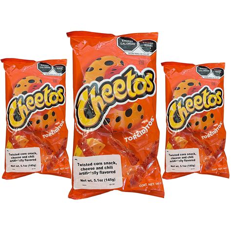 Buy Sabritas Cheetos Torciditos 3 Pack 51 Oz Mexican Large Chips