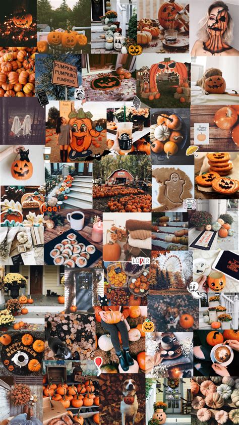 Halloween Aesthetic Desktop Wallpaper - Wallpaper Scene