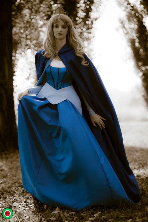 aurora blue dress cosplay by ayral on deviantart