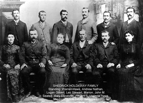 Ordinary Ancestors Shadrack Holdaway Born 15 October 1822