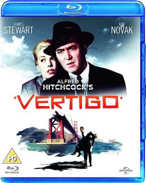 Vertigo Blu Ray 1958 Region Free Uk James Stewart