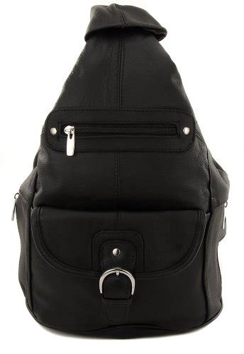 Womens Leather Convertible Sling Bag