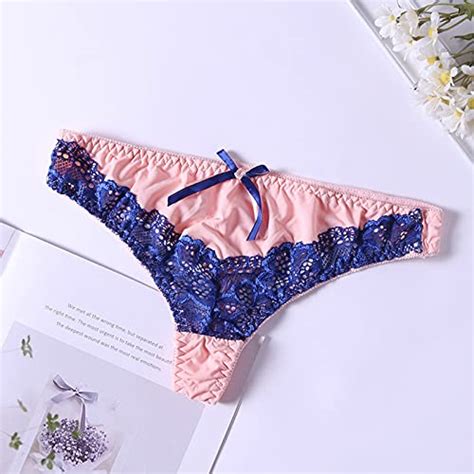 Knickers Voor Vrouwen Thongs Ondergoed Sexy Kant Bikini Slips Dames