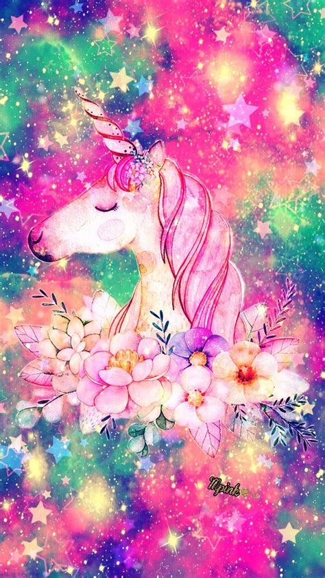 Galaxy Wallpaper Cute Unicorn