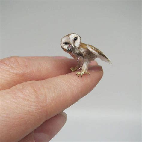 These Miniature Animals Are Handmade 30 Pics