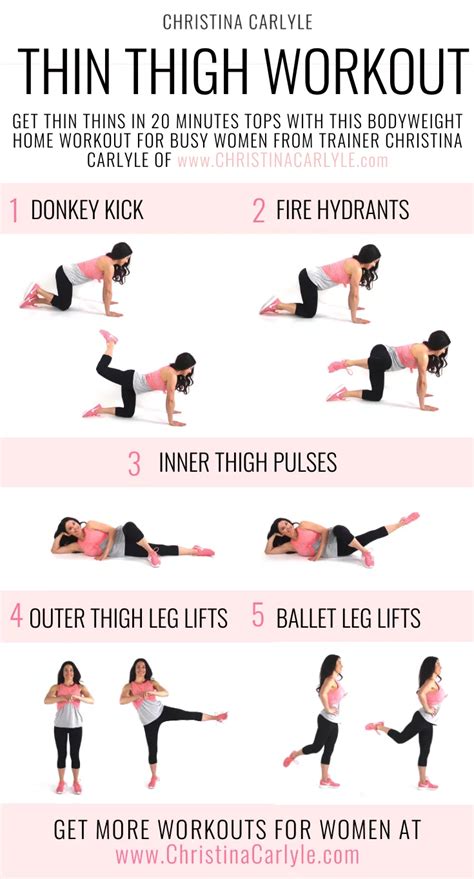 Thinner Thighs In 30 Days Workout Plan