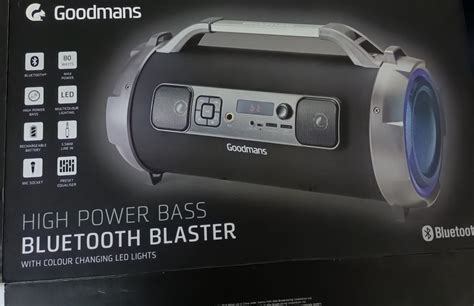 Goodmans High Power Bass Bluetooth Blaster à Djibouti