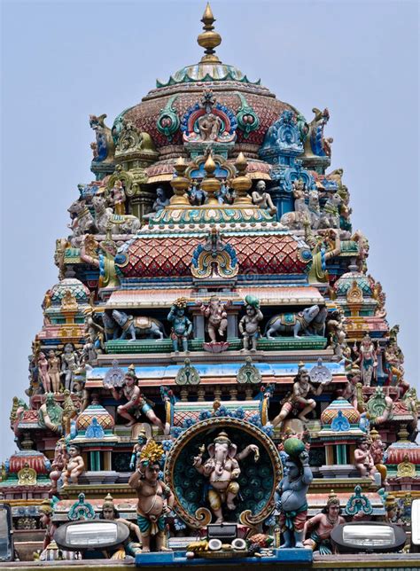 Hindu Balaji Temple Stock Photo Image Of Cremation Architecture
