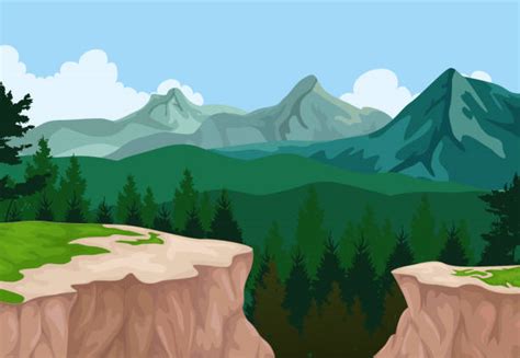 Cliff Edge Illustrations Royalty Free Vector Graphics And Clip Art Istock