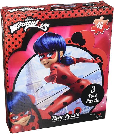 United Pacific Designs Miraculous Ladybug 3pk Puzzle In Shaped In 2020 Miraculous Ladybug Toys