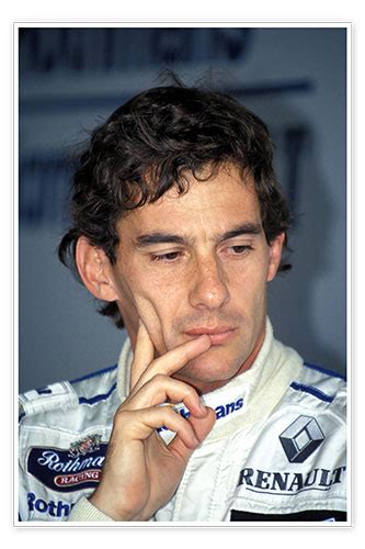 Ayrton Senna San Marino Gp Imola 1994 Print By Motorsport Images