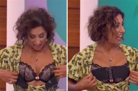 Loose Womens Saira Khan Exposes Boos And Underwear On Live Tv Daily Star