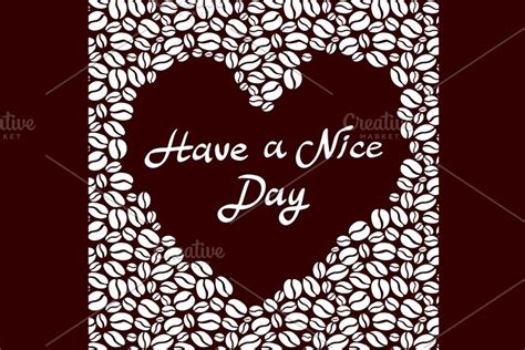Good Morning Lettering Heart Coffee Custom Designed Graphics