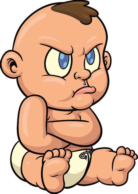 Afbeeldingsresultaat Voor Peuterpubertijd Baby Cartoon Angry Baby