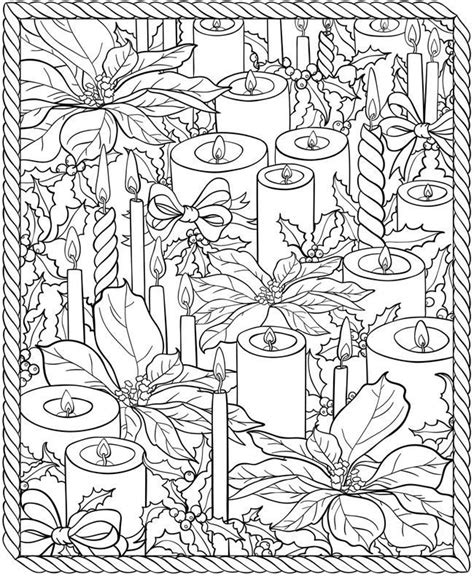 Or kids very talented and patient. Christmas Adult Coloring Pages - Coloring Home