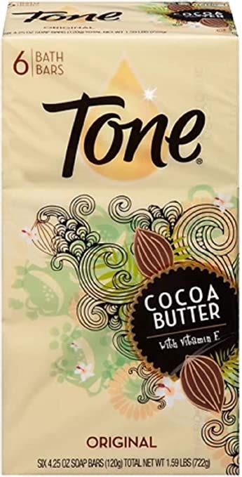 Tone Soap Bar Cocoa Butter Original 425 Oz Per Bar 12 Bars Total