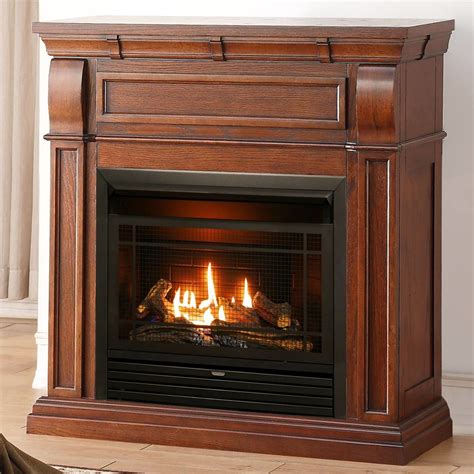 Propane Ventless Fireplace With Mantel I Am Chris