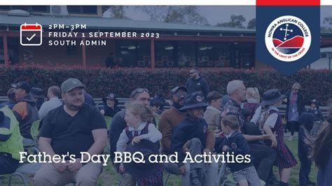 Fathers Day Bbq Nowra Anglican College Jamberoo September 1 2023