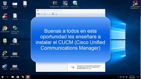 Instalación Cucm Cisco Unified Communications Manager Cibertec