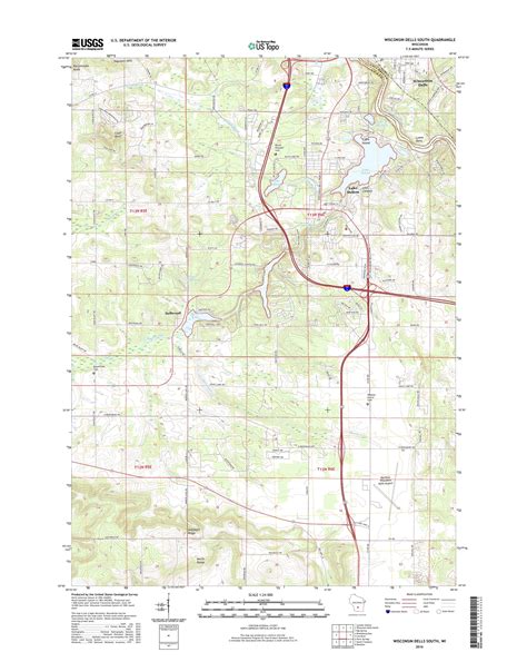 Map Of Wisconsin Dells Area