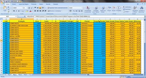Criando Uma Tabela Din 226 Mica No Excel Riset