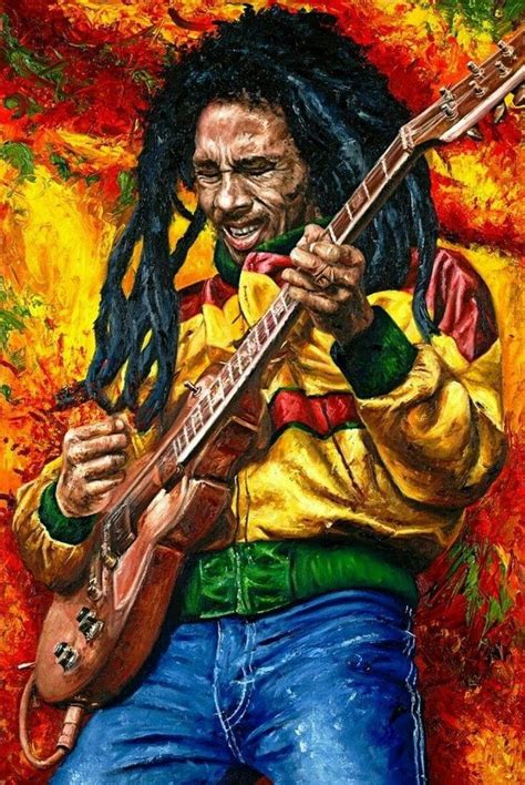 Pin By Billy Kisia On World Music Bob Marley Art Bob Marley Painting